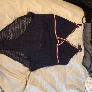 Tommy Hilfiger mesh body suit
